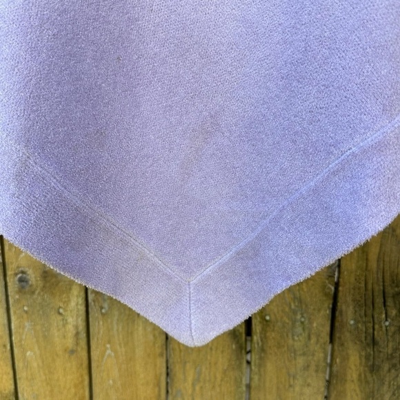 Barefoot Dreams Cozychic Ultra Lite Ocean Breeze Violet Ombré Poncho one size - Picture 6 of 12